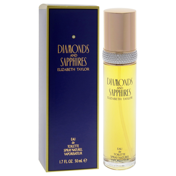 Diamonds and Sapphires by Elizabeth Taylor for Women - 1.7 oz EDT Spray - Picture 3 of 4